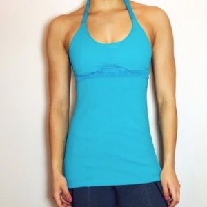 Lululemon Yoga Halter Top Blue